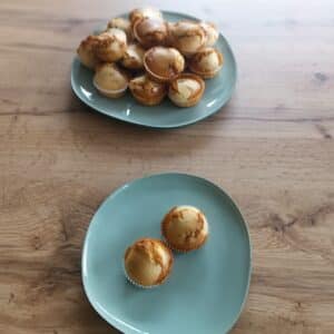 minis muffins au caramel