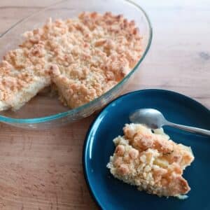 Crumble aux pommes