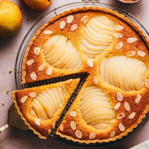 tarte poire amandine