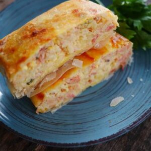 brick au thon et aux pommes de terre