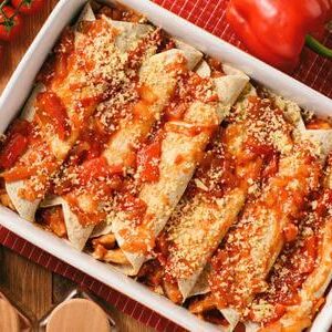 Enchiladas au poulet