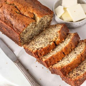 banana bread aux noisettes