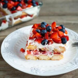 tiramisu aux fruits rouges