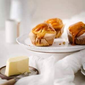 muffin au caramel